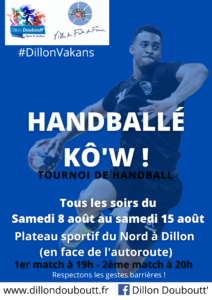 Lire la suite à propos de l’article Planning Tournoi Handballé Kô’w !